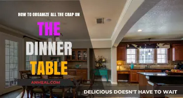 Declutter Your Dinner Table: Simple Tips for a Tidy Dining Experience