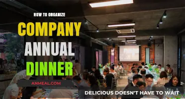 Mastering the Art of Planning Your Company's Annual Dinner Event