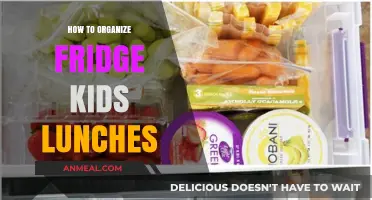 Effortless Lunch Prep: Tips for Organizing Kids' Lunches in the Fridge