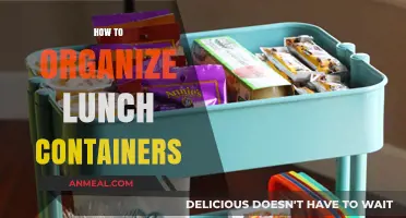 Effortless Lunch Prep: Mastering the Art of Container Organization