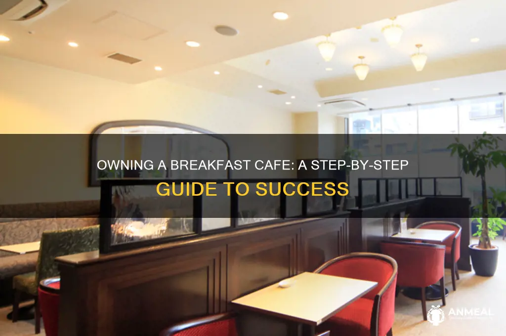 how to own a breakfast cafe