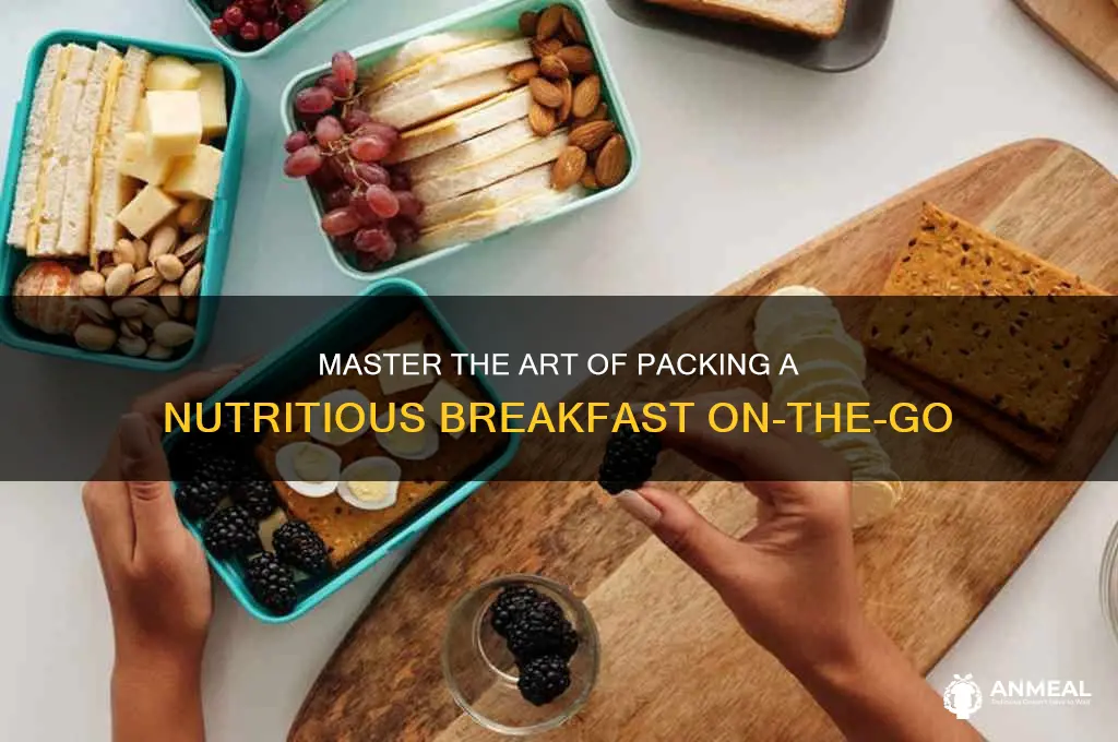 how to pack a breakfast