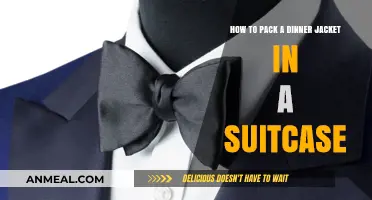 Packing a Dinner Jacket: Tips for Wrinkle-Free Travel in Your Suitcase