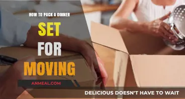 Safely Packing Your Dinner Set for a Stress-Free Move