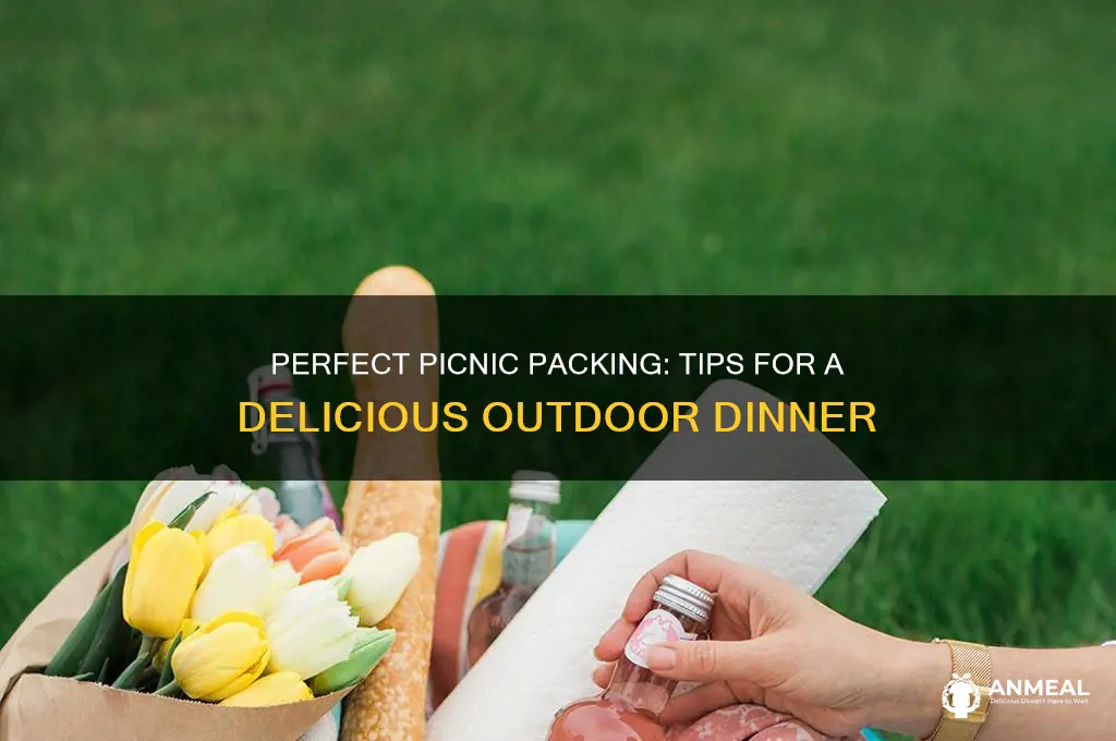 how to pack a picnic dinner