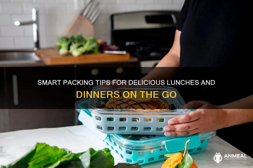 how to pack lunch and dinner