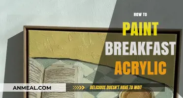 Mastering Acrylic Painting: Tips for Creating a Vibrant Breakfast Scene