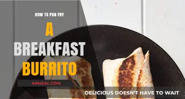 Mastering the Art of Pan-Frying the Perfect Breakfast Burrito