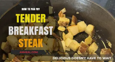 Perfectly Pan-Fried Tender Breakfast Steak: Tips for Juicy Morning Delight