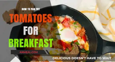 Perfectly Pan-Fried Tomatoes: A Quick, Tasty Breakfast Recipe Idea