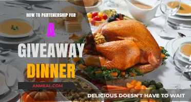 Collaborate and Win: A Guide to Partnership for Giveaway Dinners