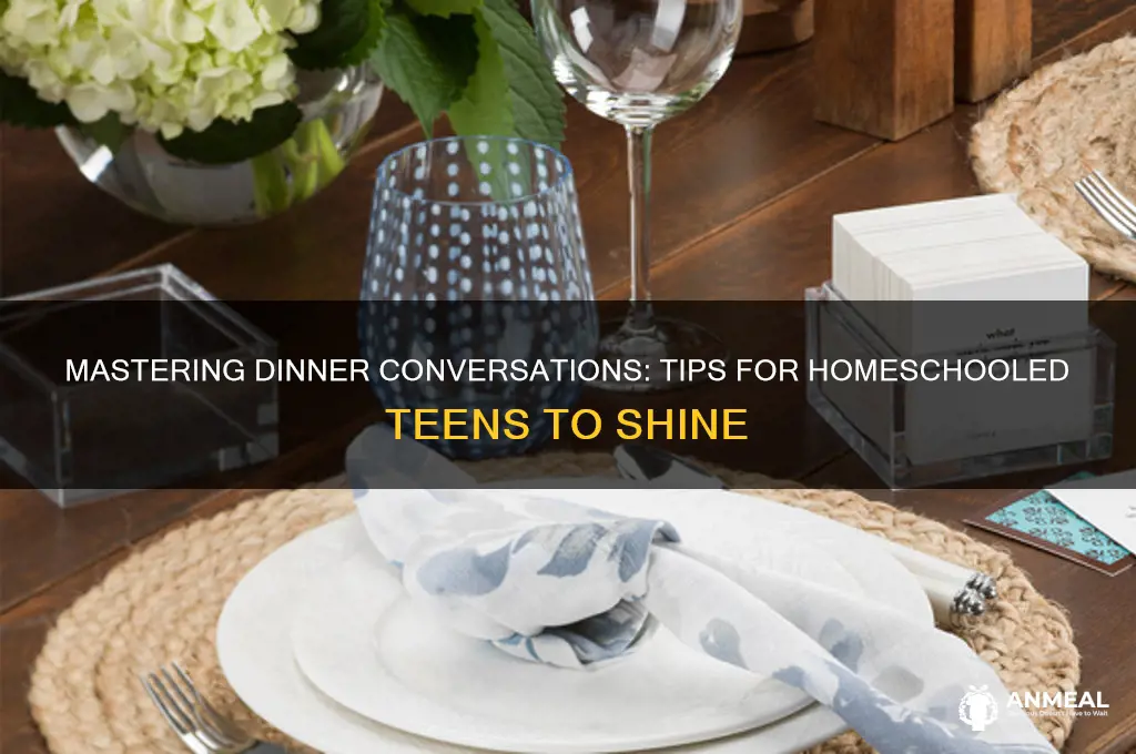 how to pass dinne you are home school