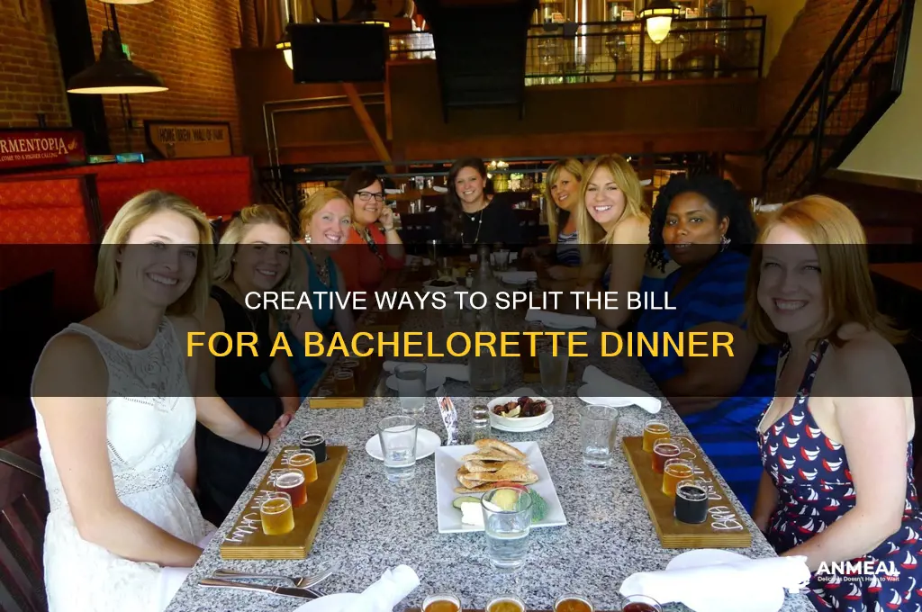 how to pay for bachelorette dinner