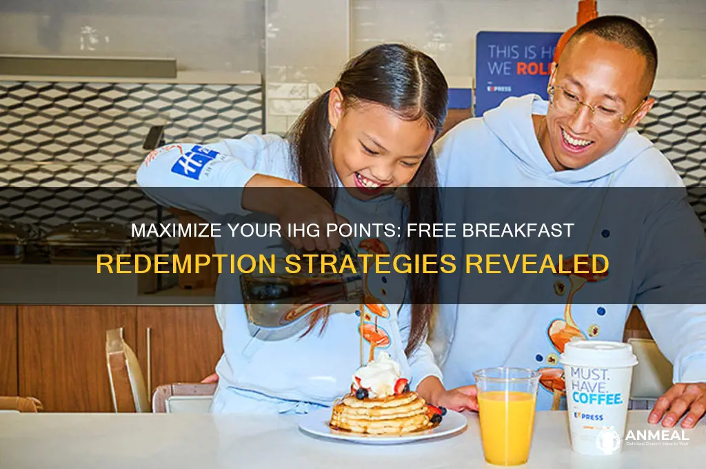 how to pay for breakfast with ihg points