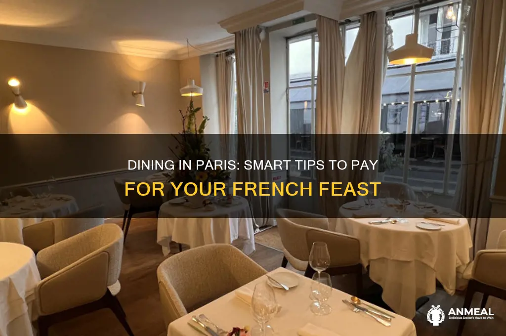 how to pay for dinner in paris