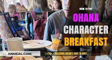 Paying for Ohana Character Breakfast: A Step-by-Step Guide