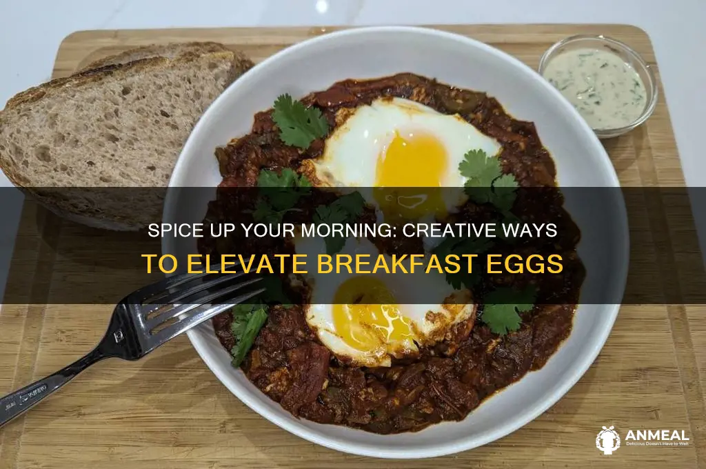 how to pep up breakfast eggs