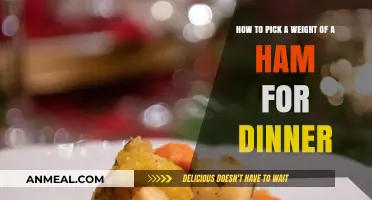 Choosing the Perfect Ham Weight for Your Dinner Party