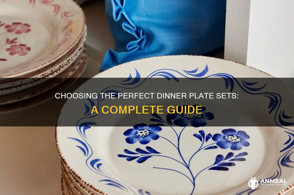 how to pick dinner plate sets