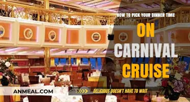 Choosing the Perfect Carnival Cruise Dinner Time: Tips and Tricks