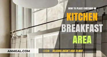 Stylish Kitchen Curtains: Perfect Placement Tips for Your Breakfast Nook