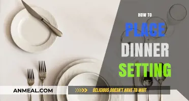 Mastering the Art of Perfect Dinner Setting Placement Tips
