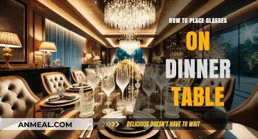 Elegant Table Setting: Mastering the Art of Placing Glasses