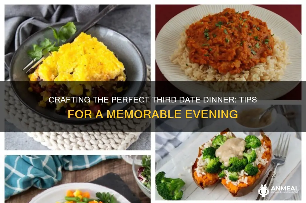 how to plan a 3rd dinner date