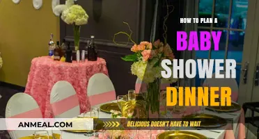 Planning the Perfect Baby Shower Dinner: Tips and Ideas