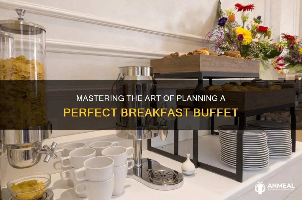 how to plan a breakfast buffet