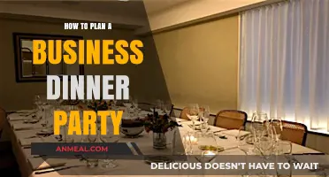 Mastering the Art of Planning a Successful Business Dinner Party