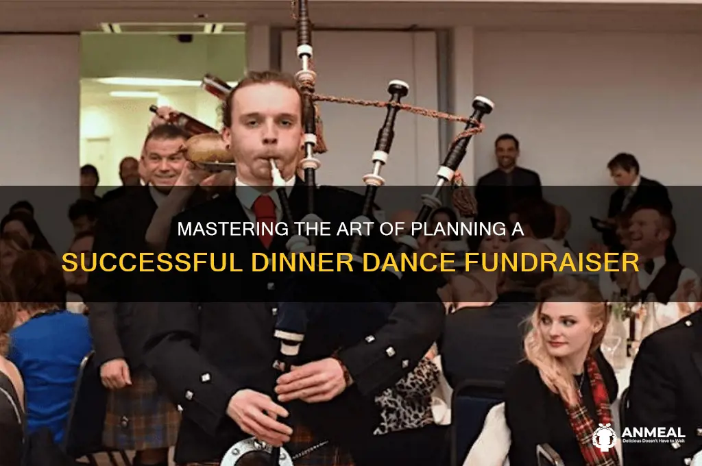 how to plan a dinner dance fundraiser
