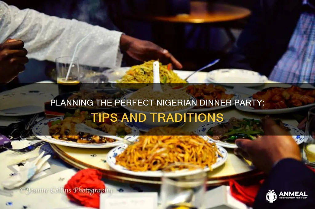 how to plan a dinner party in nigeria