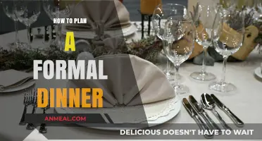 Elegant Entertaining: A Step-by-Step Guide to Planning a Formal Dinner
