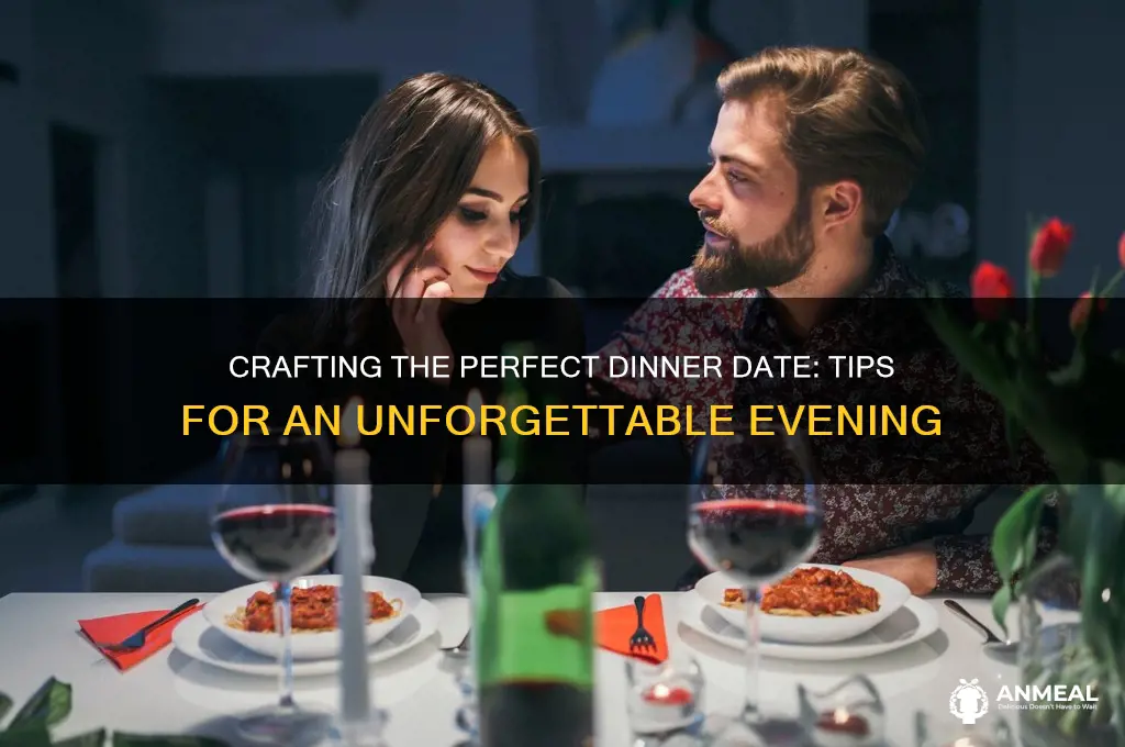 how to plan a perfect dinner date