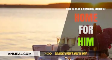 Create a Cozy, Romantic Dinner at Home for Him: Tips & Ideas
