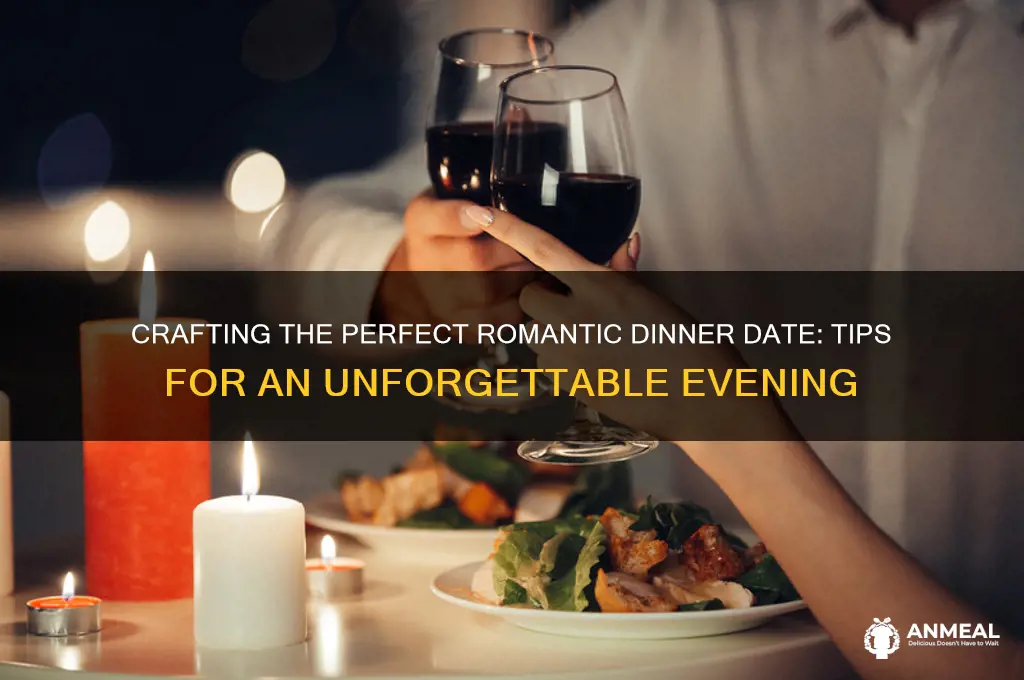 how to plan a romantic dinner date