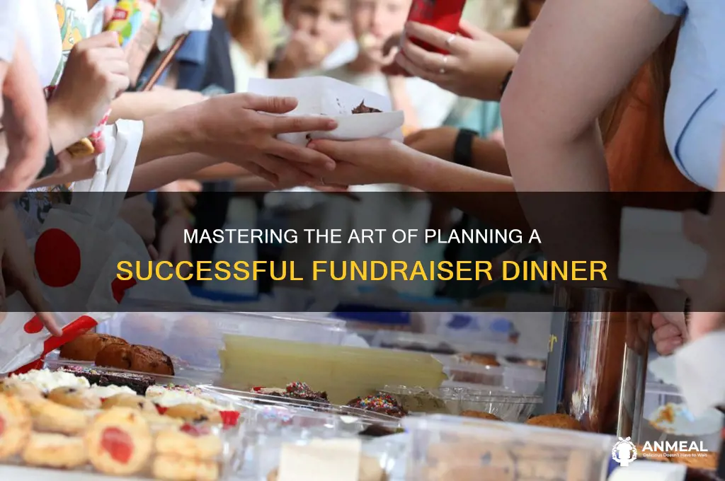 how to plan a successful fundraiser dinner