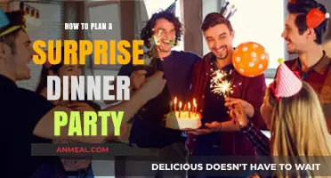 Mastering the Art of Planning a Surprise Dinner Party