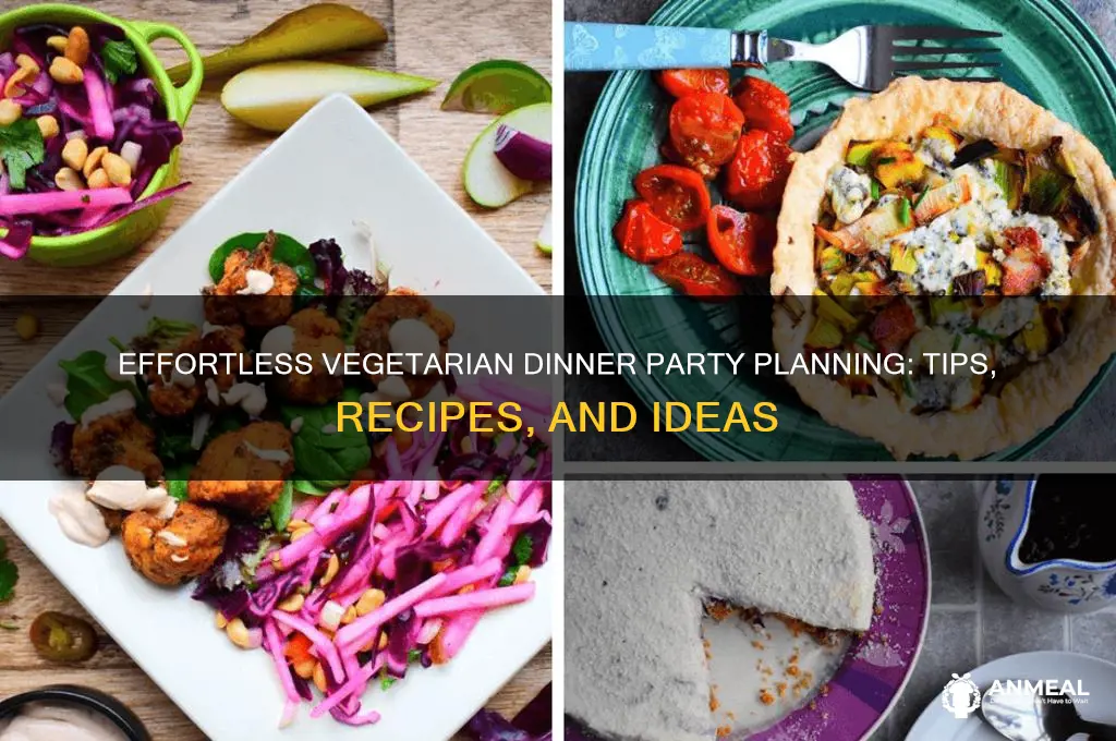 how to plan a vegetarian dinner party