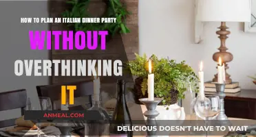 Effortless Italian Dinner Party Planning: Simple Tips for a Stress-Free Evening