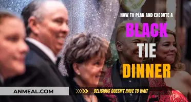 Elegant Black Tie Dinner: Planning and Execution Guide for Success