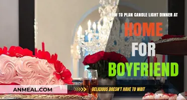 Romantic Candlelight Dinner: Planning the Perfect Evening at Home for Him