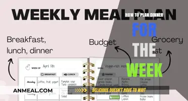 Effortless Weekly Dinner Planning: Tips for Stress-Free, Delicious Meals
