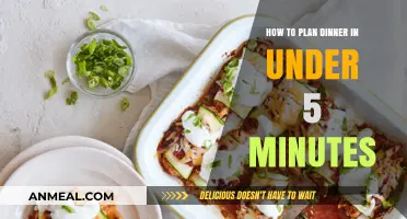 Quick Dinner Planning: 5-Minute Strategies for Stress-Free Meals