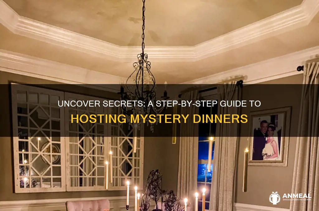 how to play mystery dinner