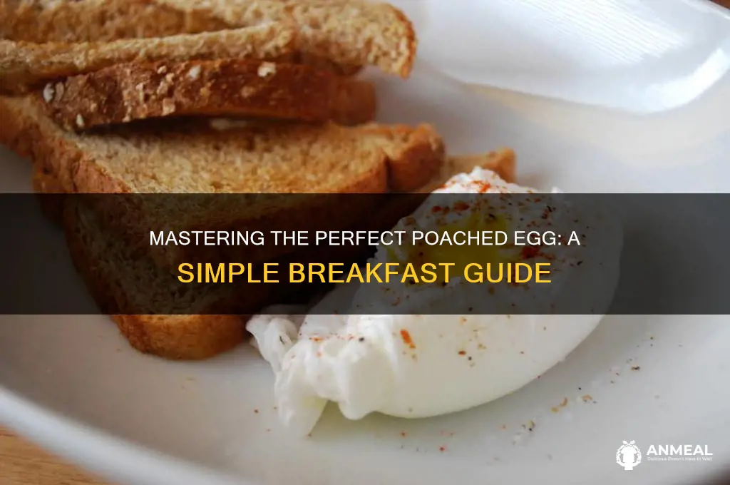 how to poach an egg for breakfast