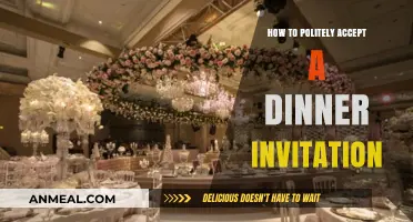 Graciously Accepting Dinner Invitations: Polite Responses and Etiquette Tips