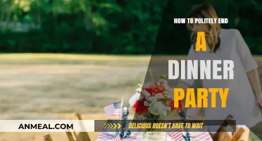 Graceful Goodbyes: Tips for Politely Wrapping Up Your Dinner Party