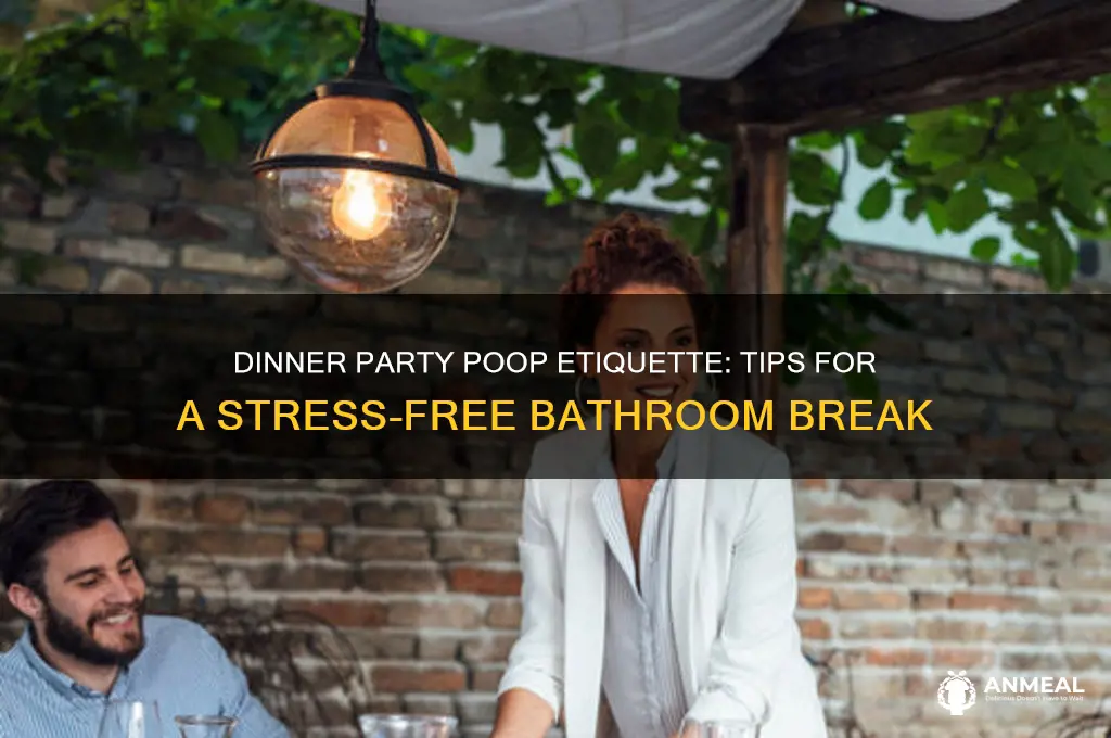 how to poop at a dinner party